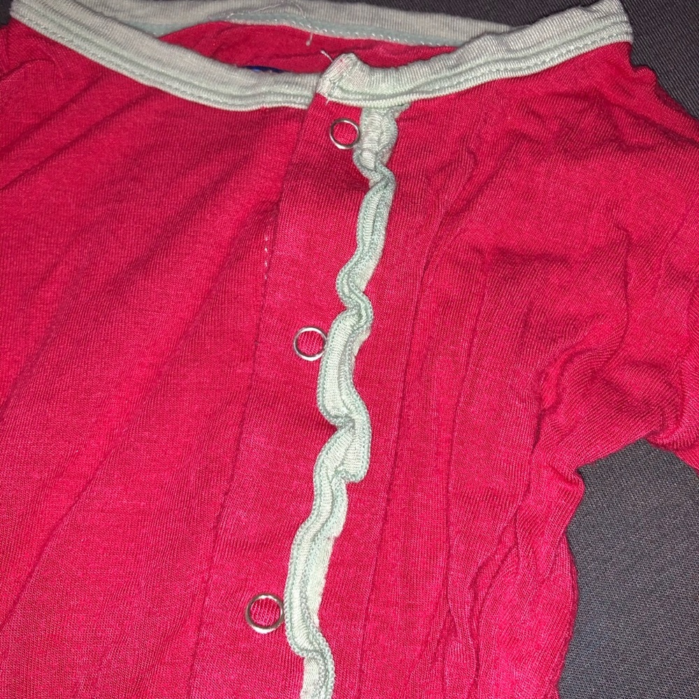 Kickee Pants ruffle footie